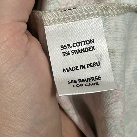 Spartina 449 Nora Dress Calm Waters Floral Cane Blue - Picture 13 of 16